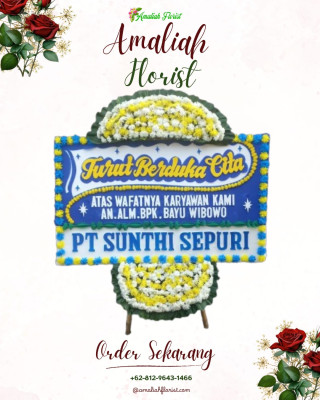 Papan Bunga Duka di Greged