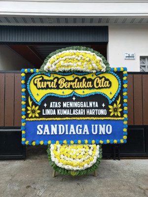 Papan Bunga Duka di Greged